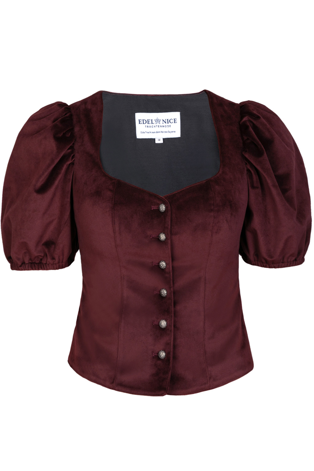 Trachten Mieder Ronja – Bordeaux