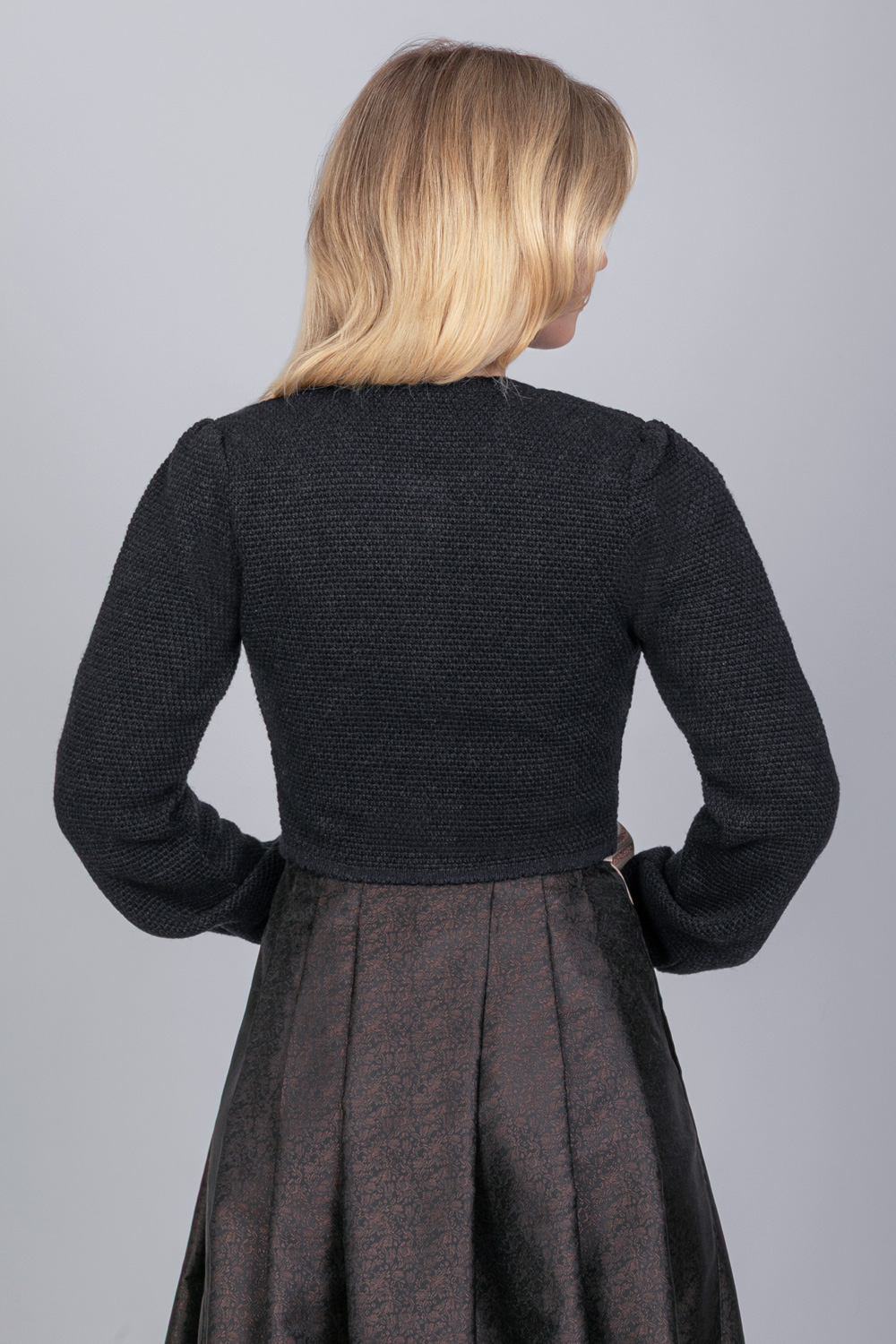 Strickjacke Isa Schwarz