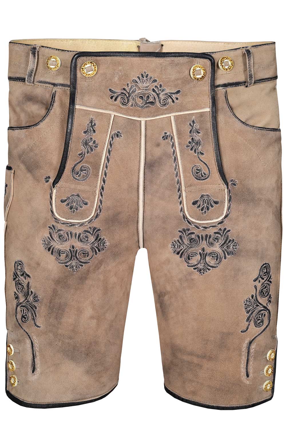 Kurze Wildbock Lederhose Vincent