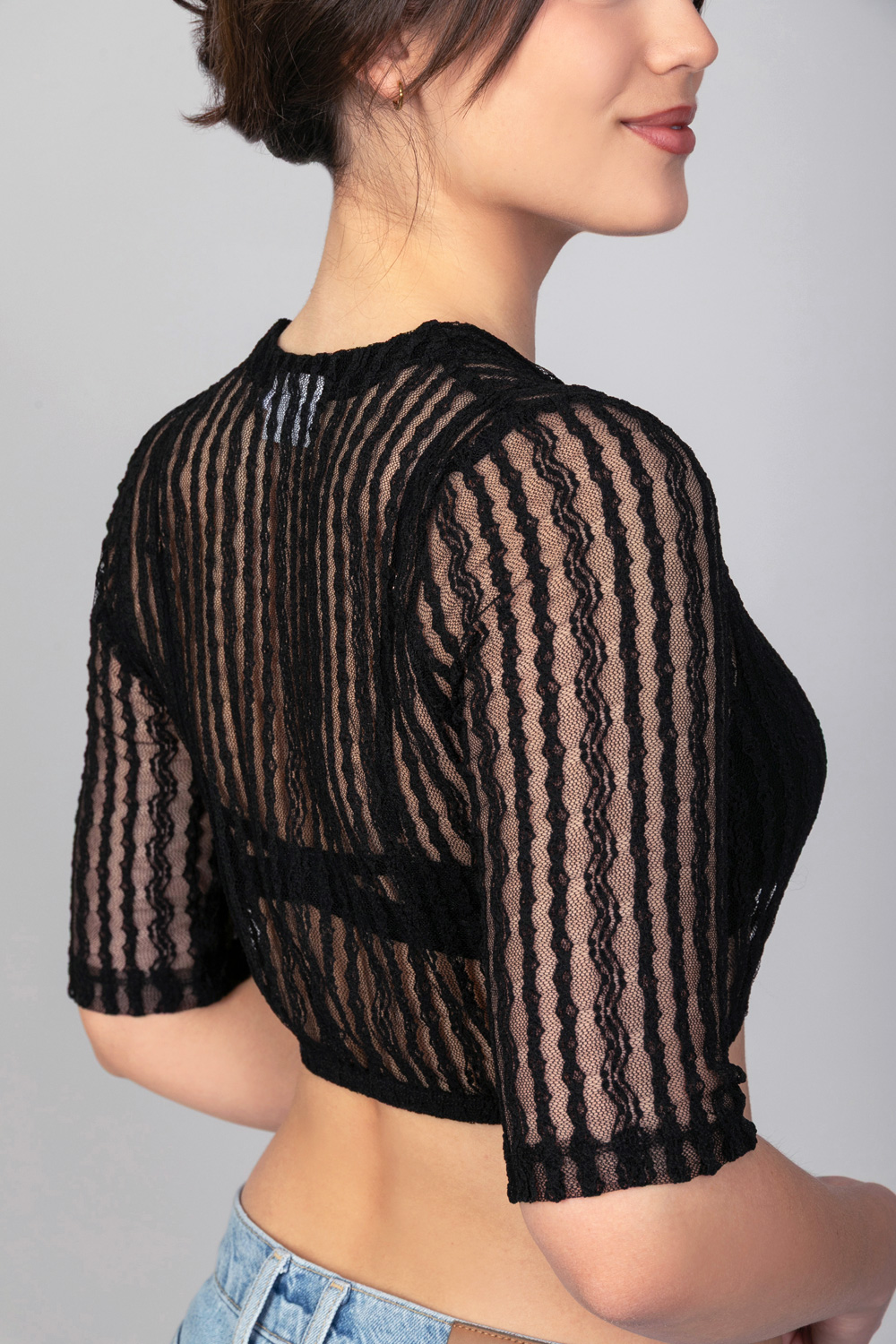 Dirndlbluse Anna Schwarz