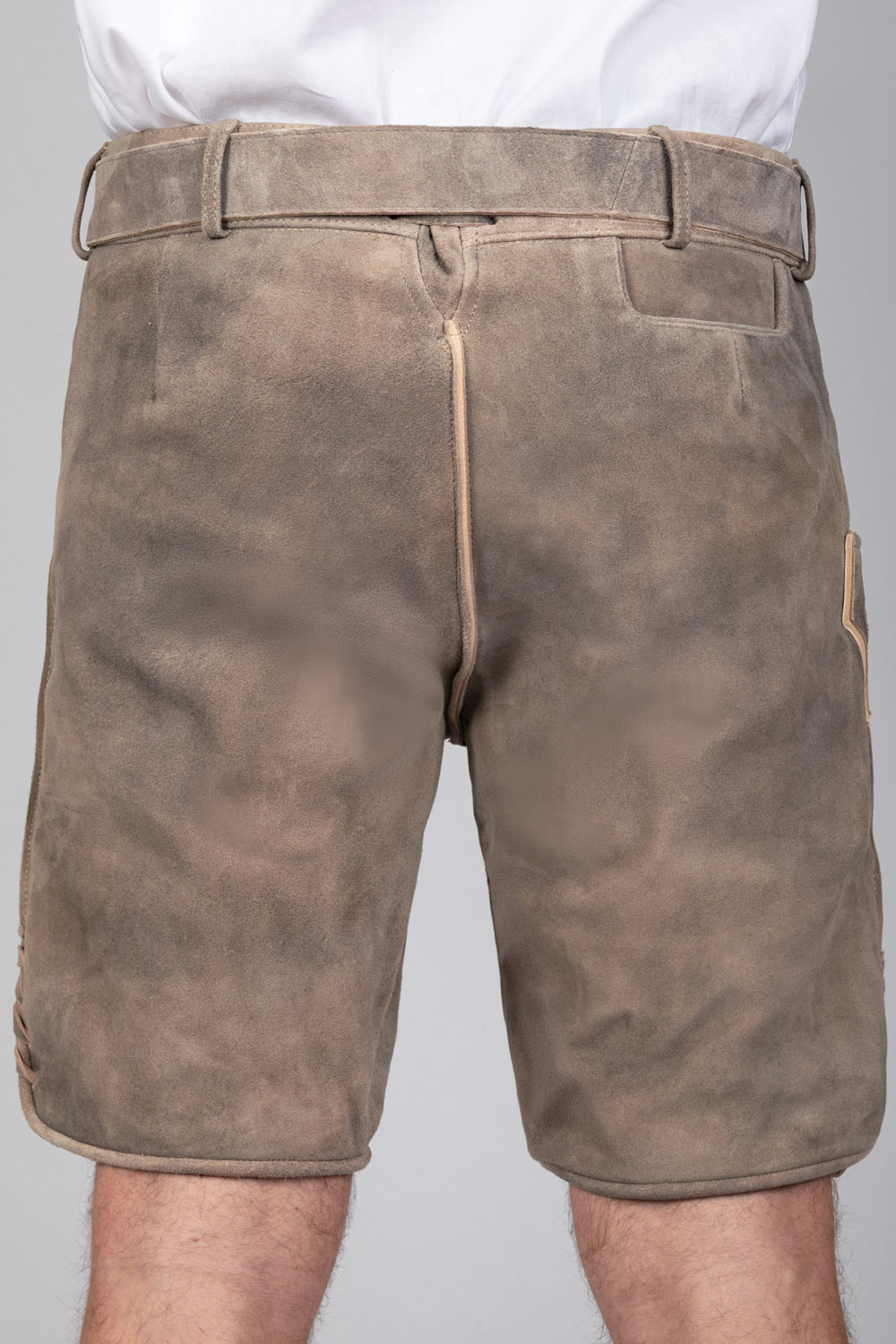 Kurze Wildbock Lederhose Kare