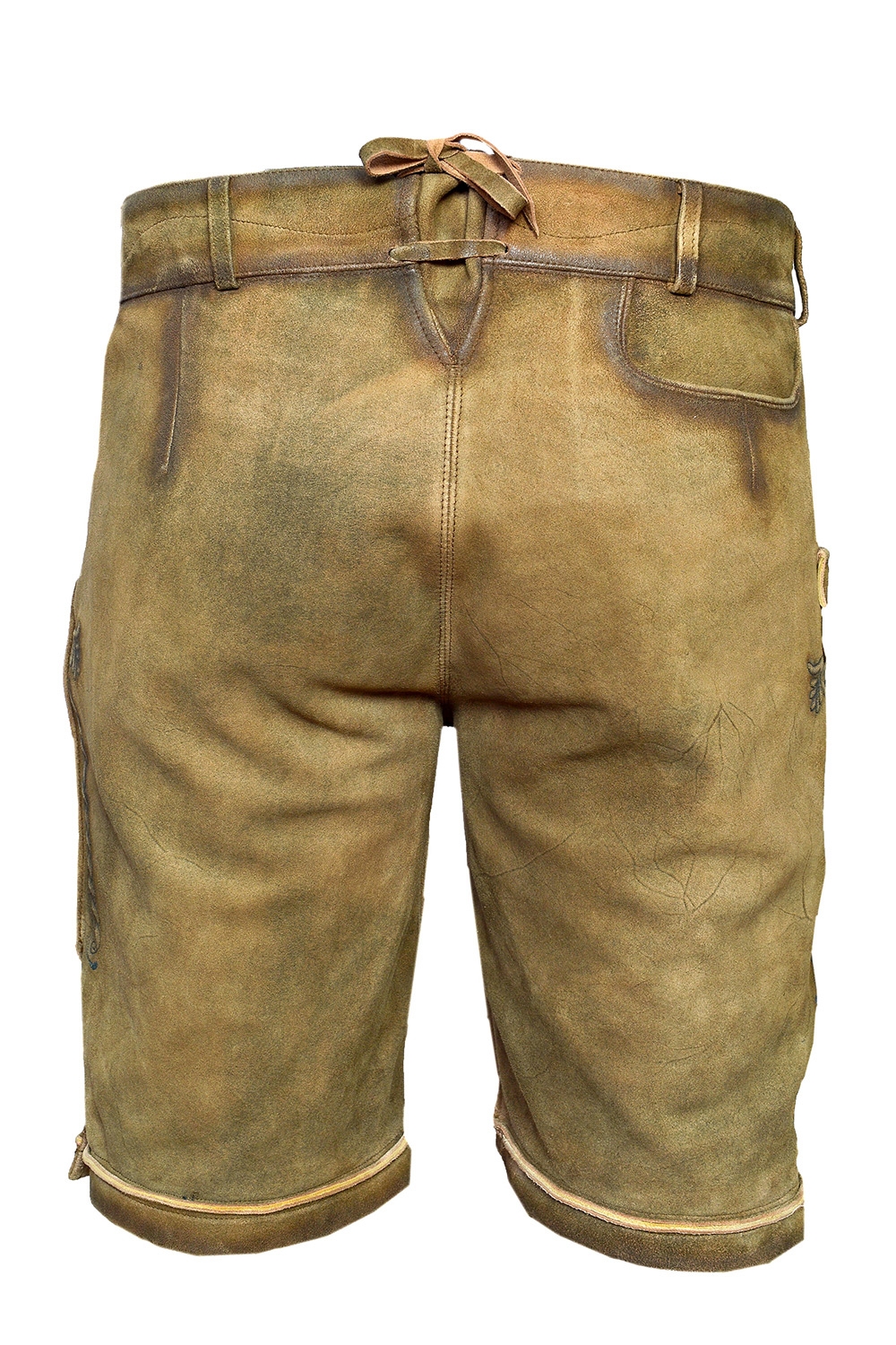 Kurze Wildbock Lederhose Jochen Camel