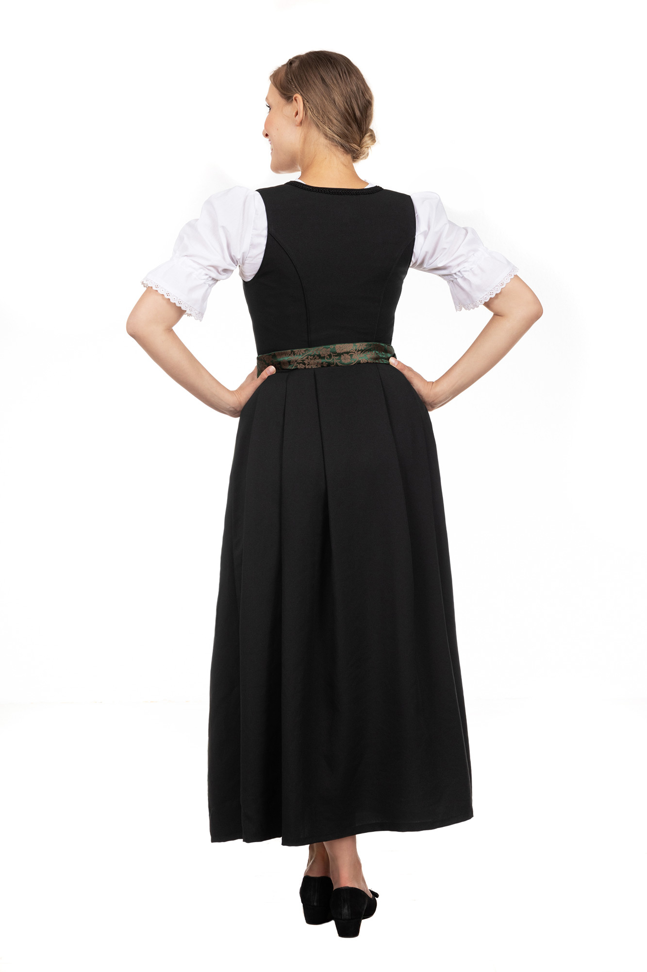 Langes Dirndl 2-teilig Sonja grün