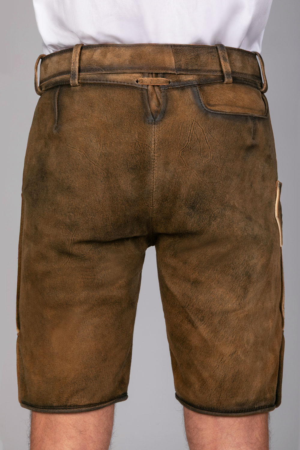 Kurze Wildbock Lederhose Erwin Siberia