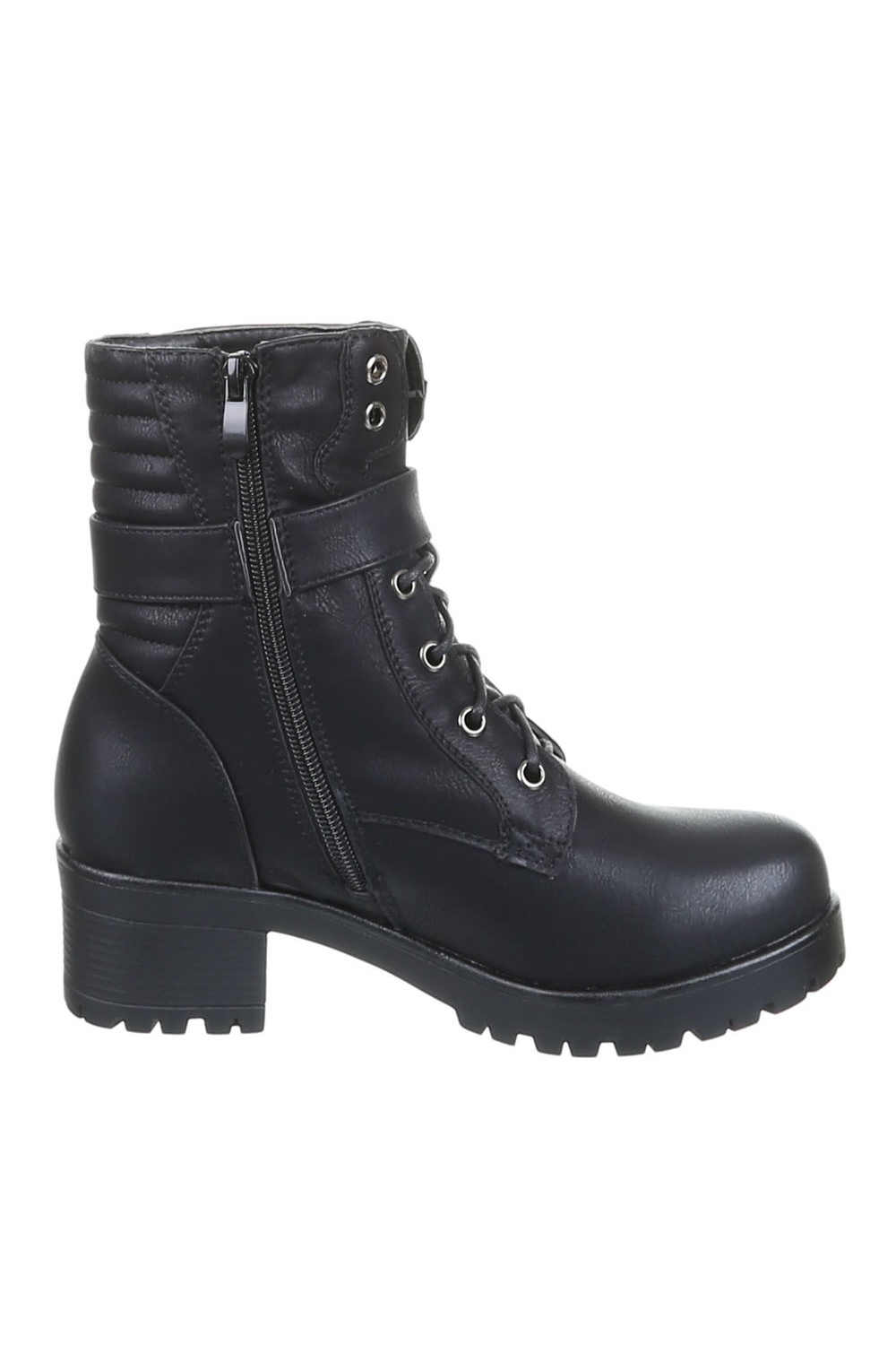 Damen Boots schwarz 2