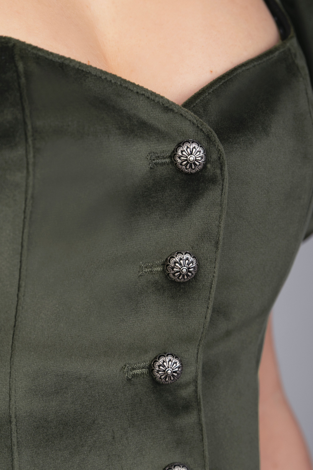 Trachten Mieder Ronja Grün