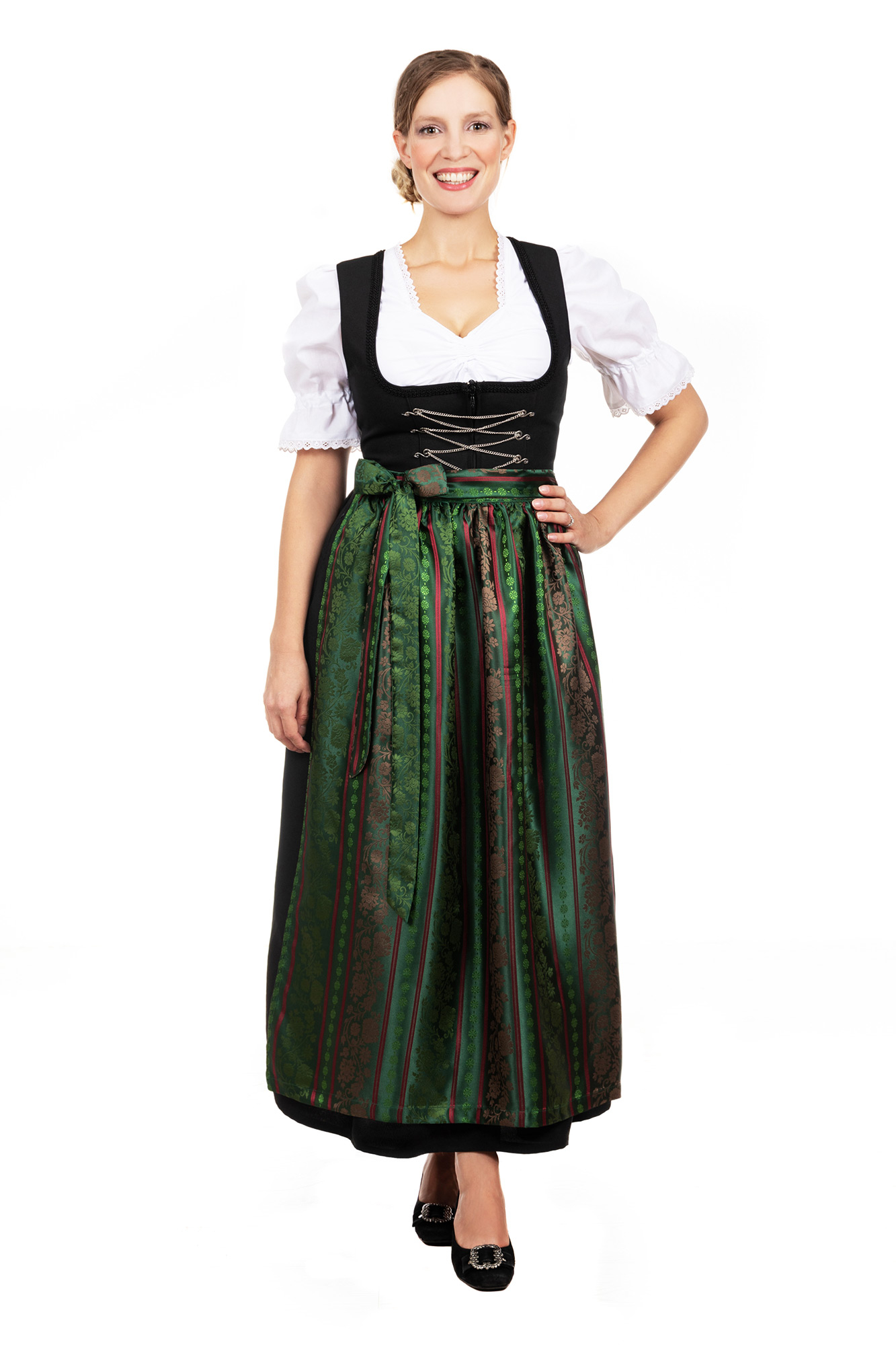 Langes Dirndl Sonja grün