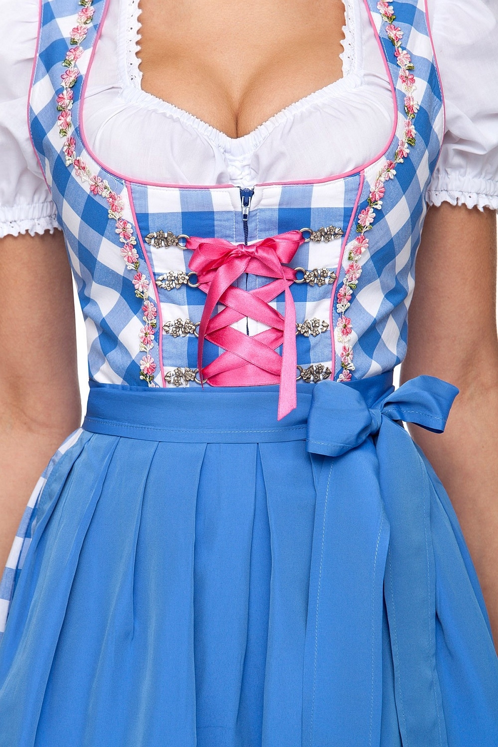 Mini Dirndl Joy azur