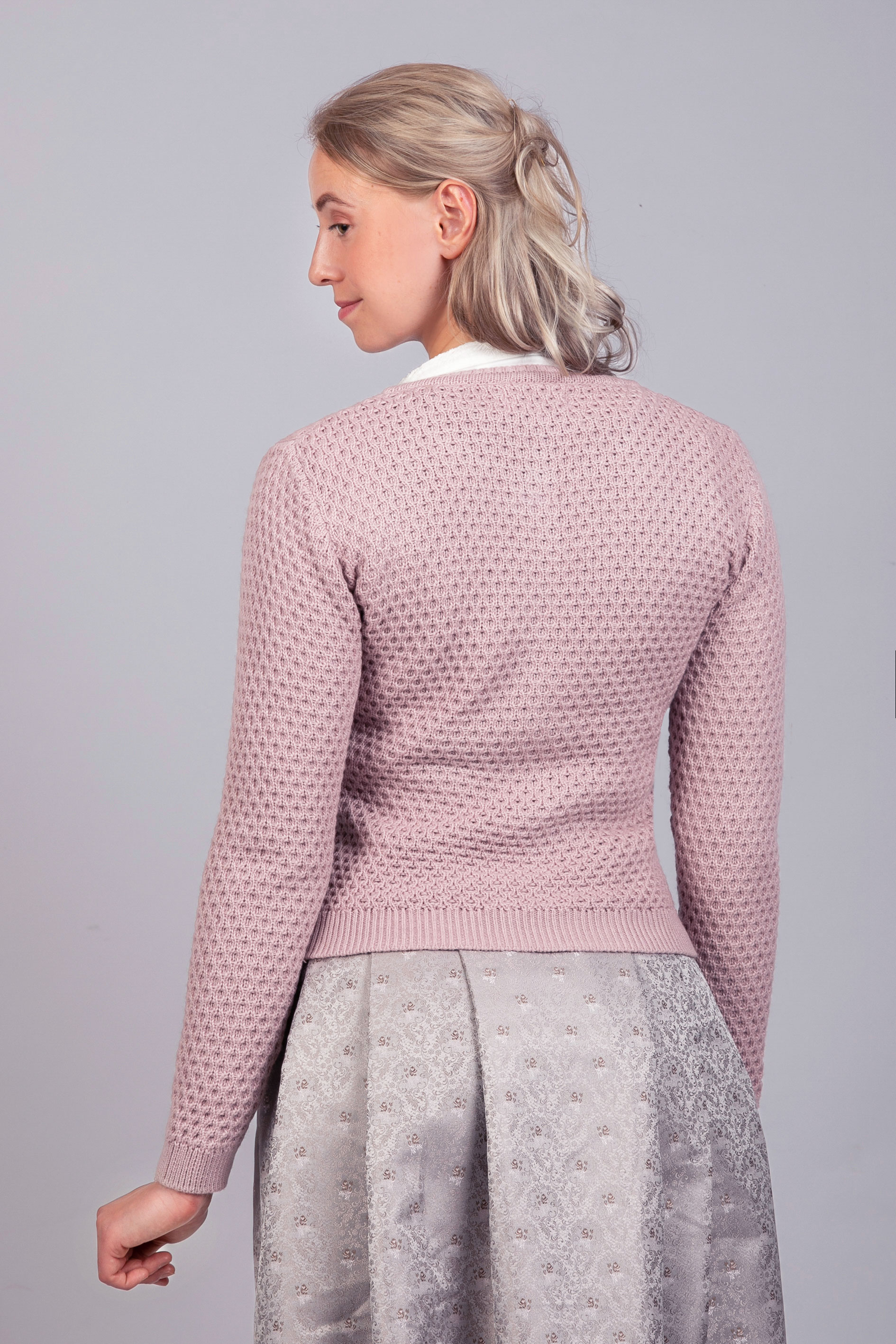 Strickjacke Theresa rosé