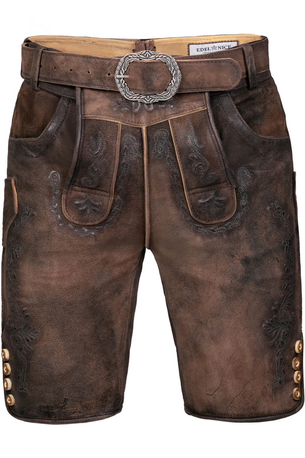 Kurze Wildbock Lederhose Leon