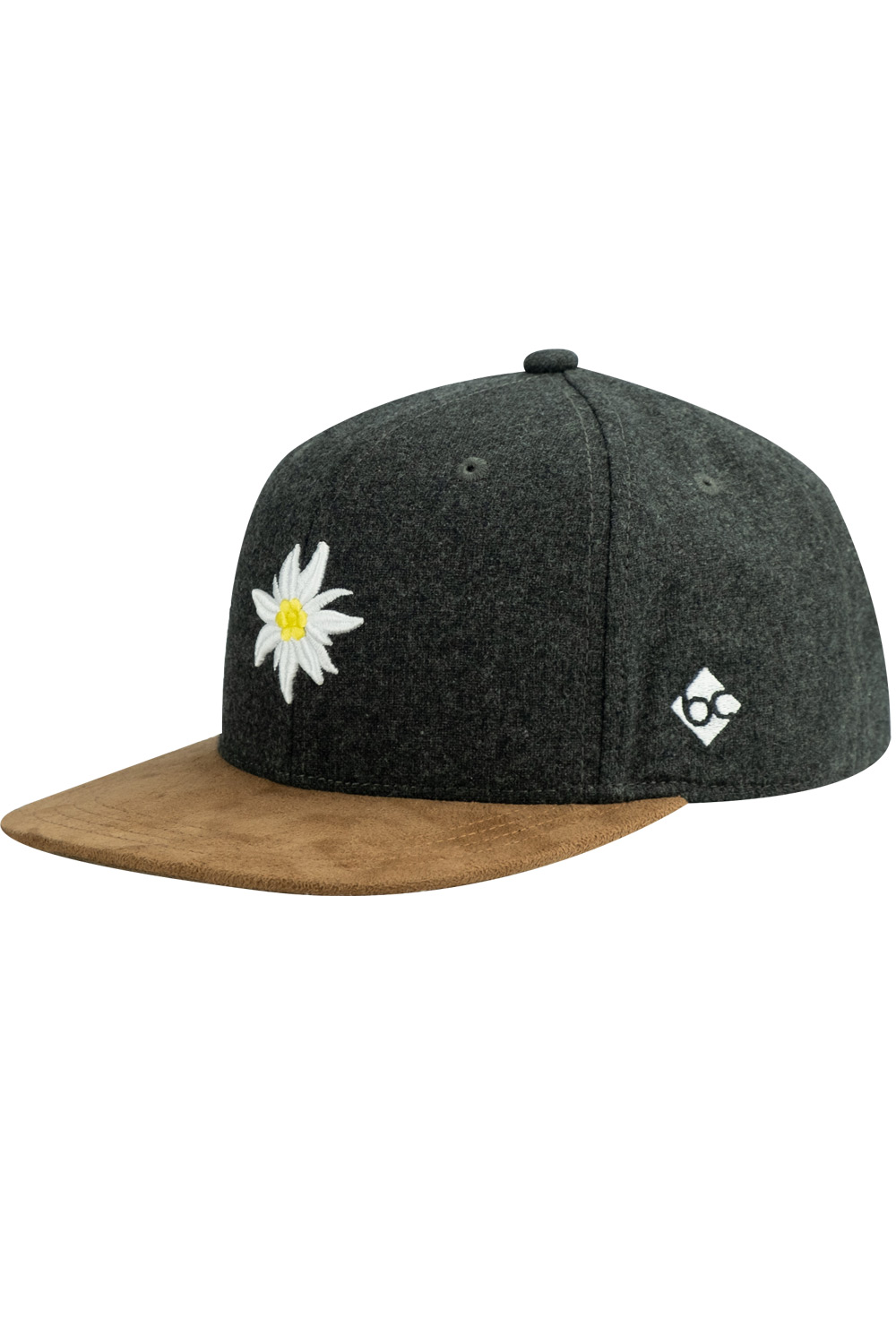 Bavarian Caps "Edelweiß" Wildleder (Snapback)