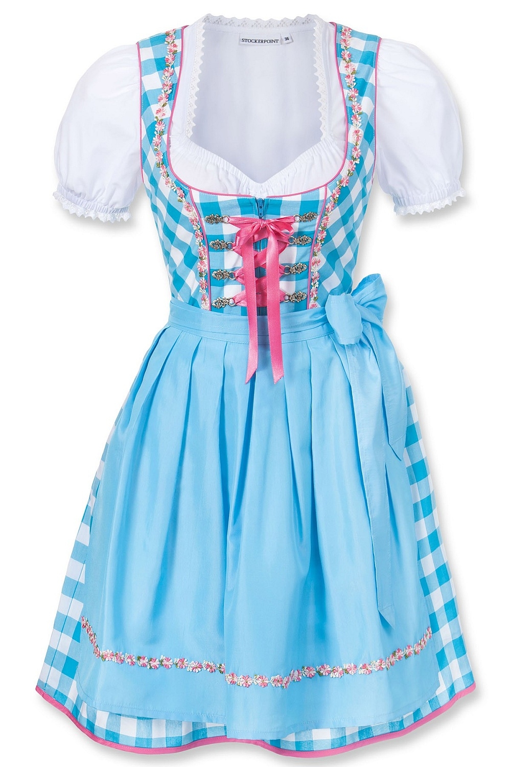 Mini Dirndl Joy türkis