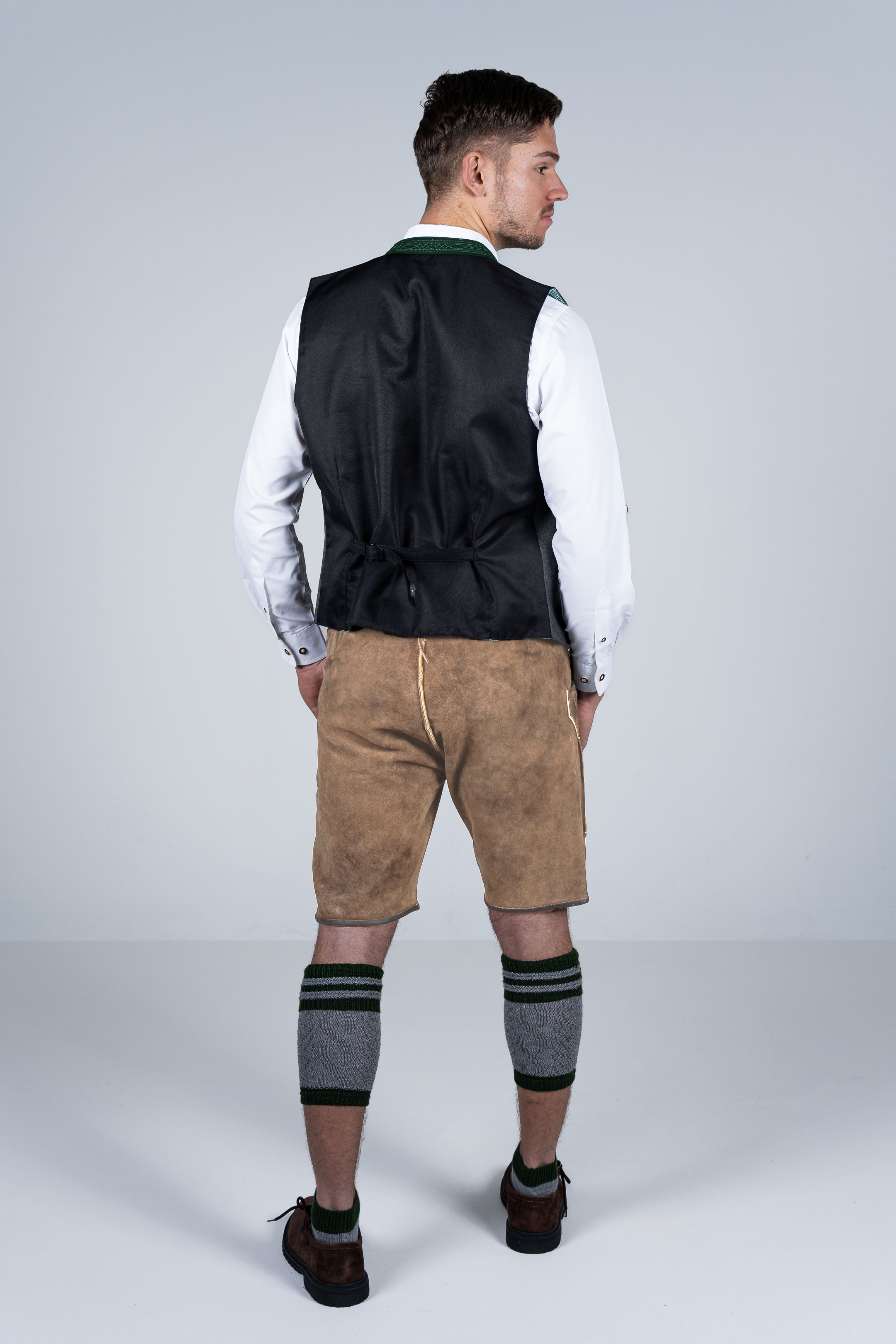 Kurze Wildbock Lederhose Vincent