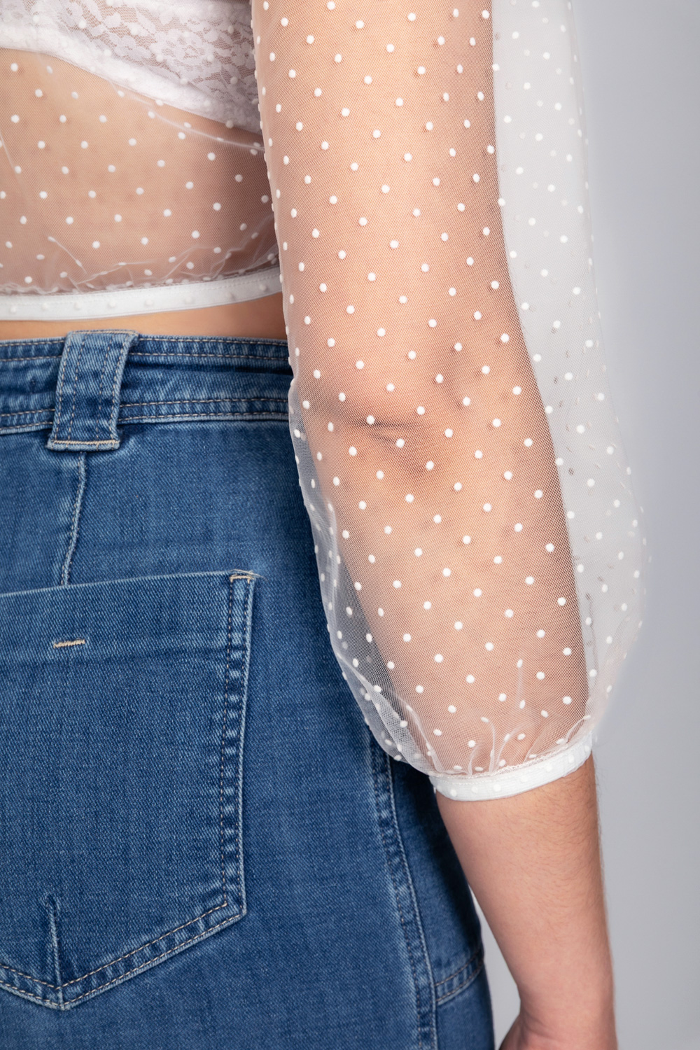 Dirndlbluse Martha Weiß