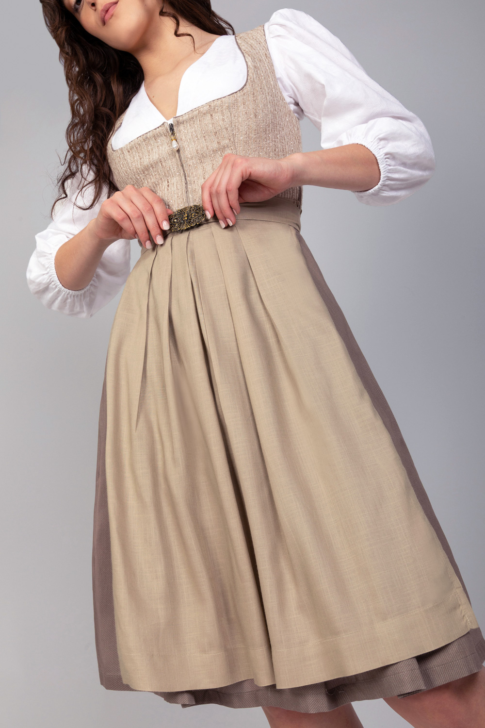 Midi Dirndl Edith Champagner