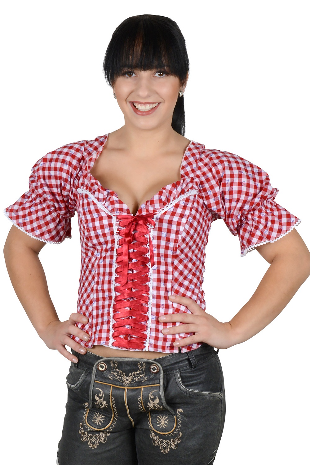 Bluse Marlies rot