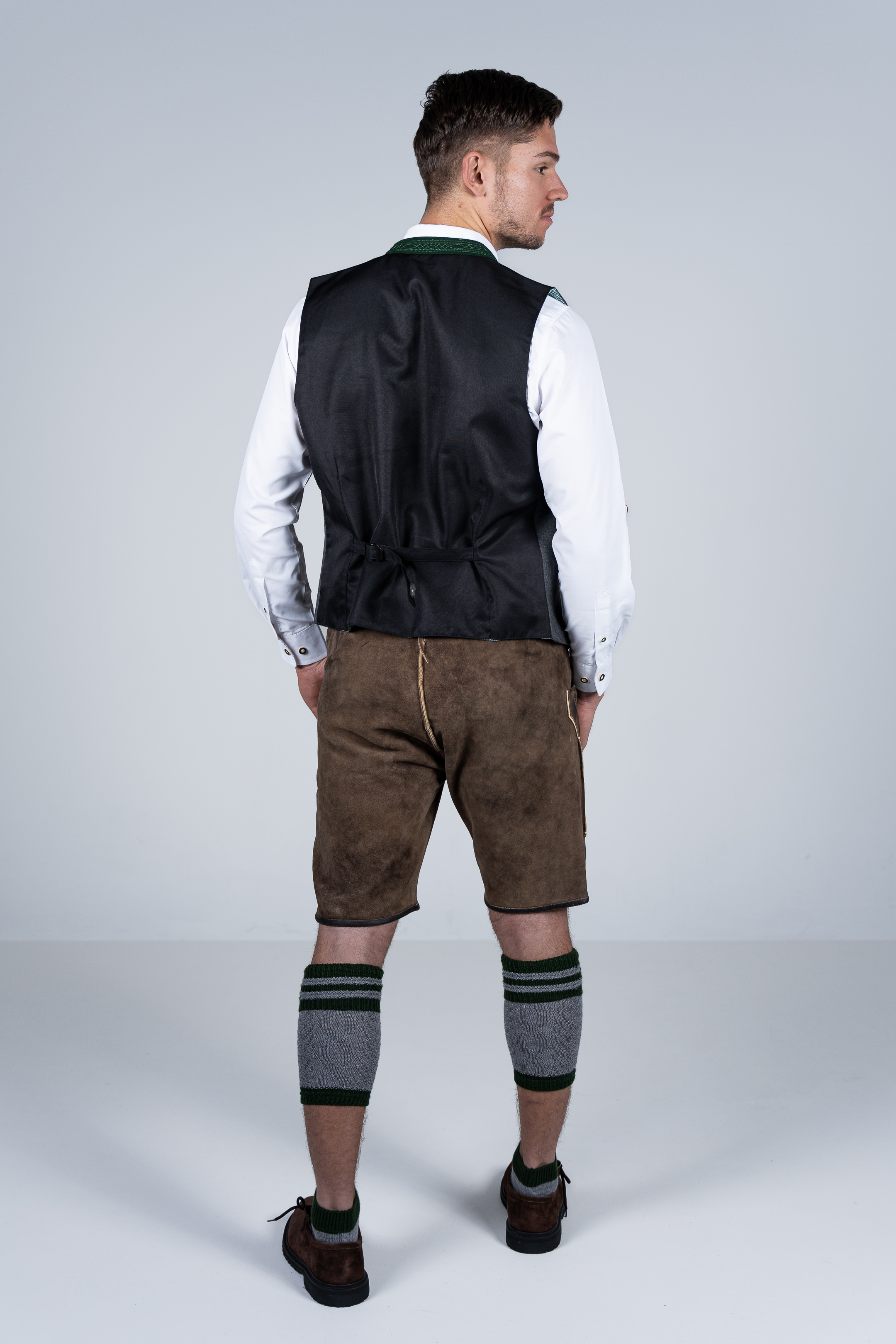 Kurze Wildbock Lederhose Fabian