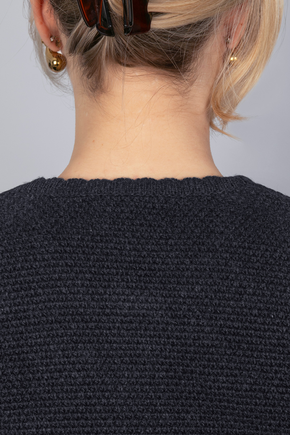 Strickjacke Isa Schwarz