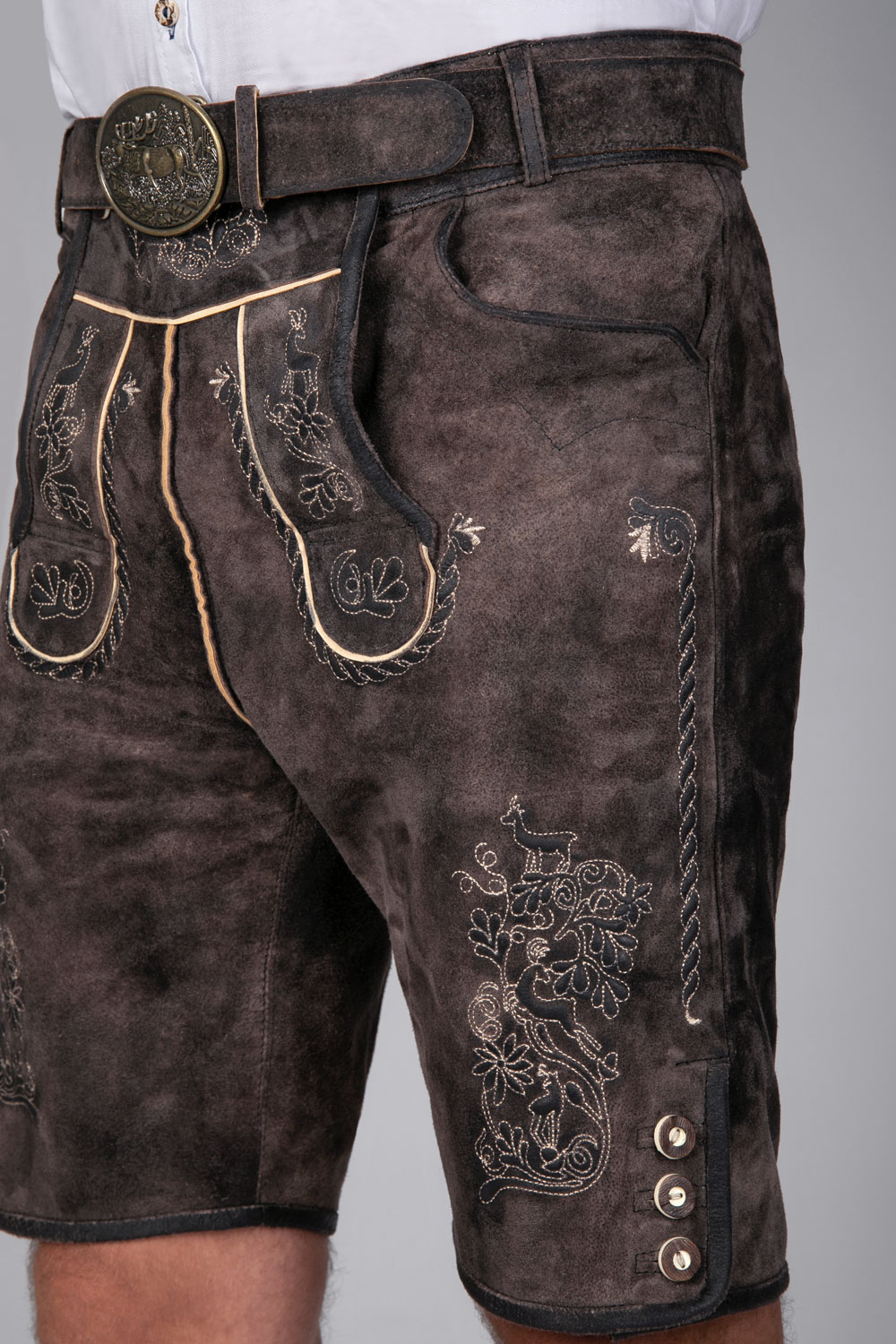 Kurze Trachtenlederhose Matze