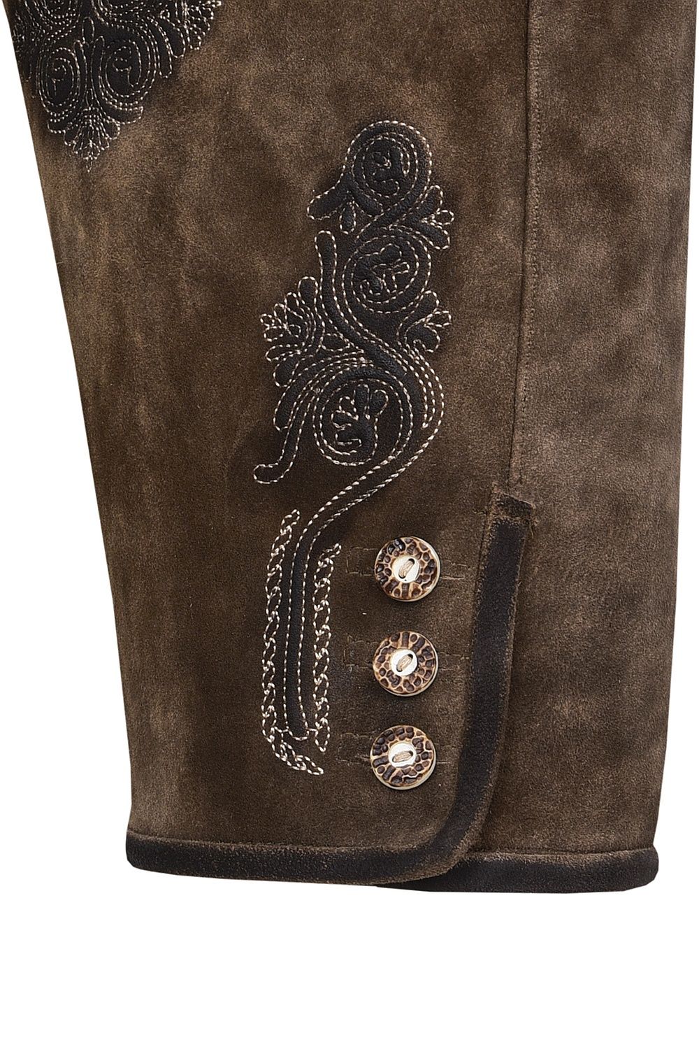 Kurze Wildbock Lederhose Fabian