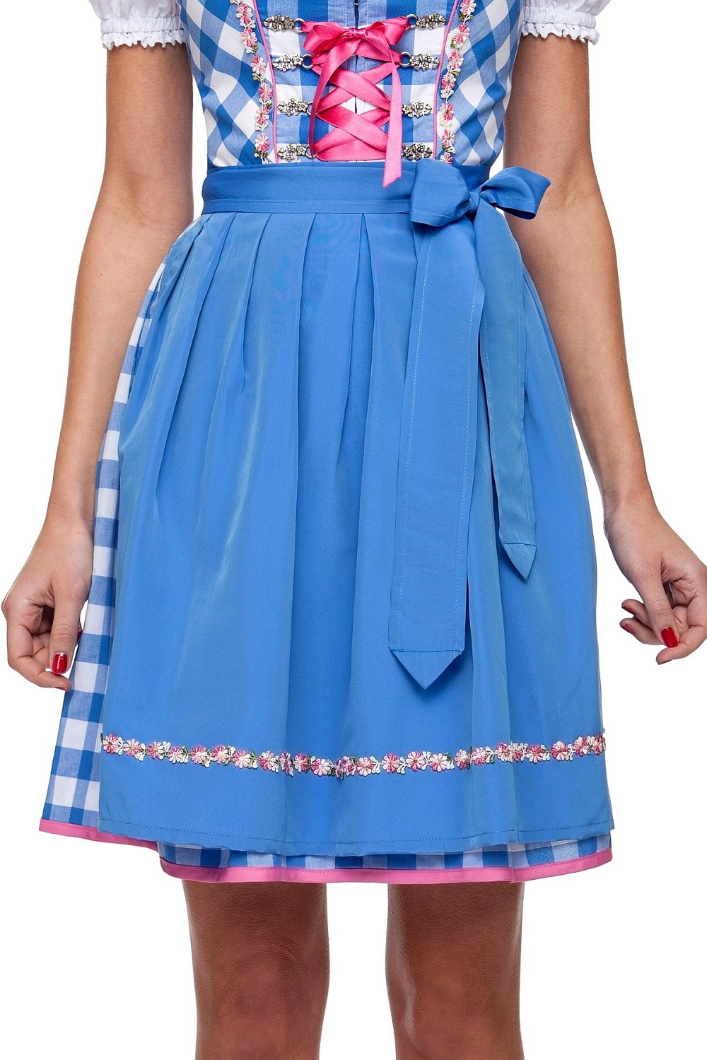 Mini Dirndl Joy azur