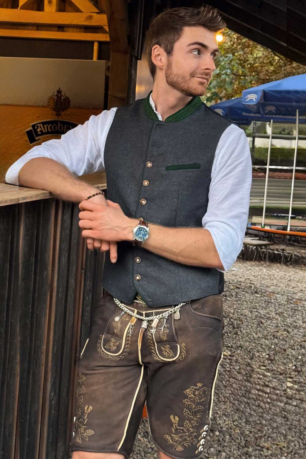 Kurze Hirschlederhose Josef