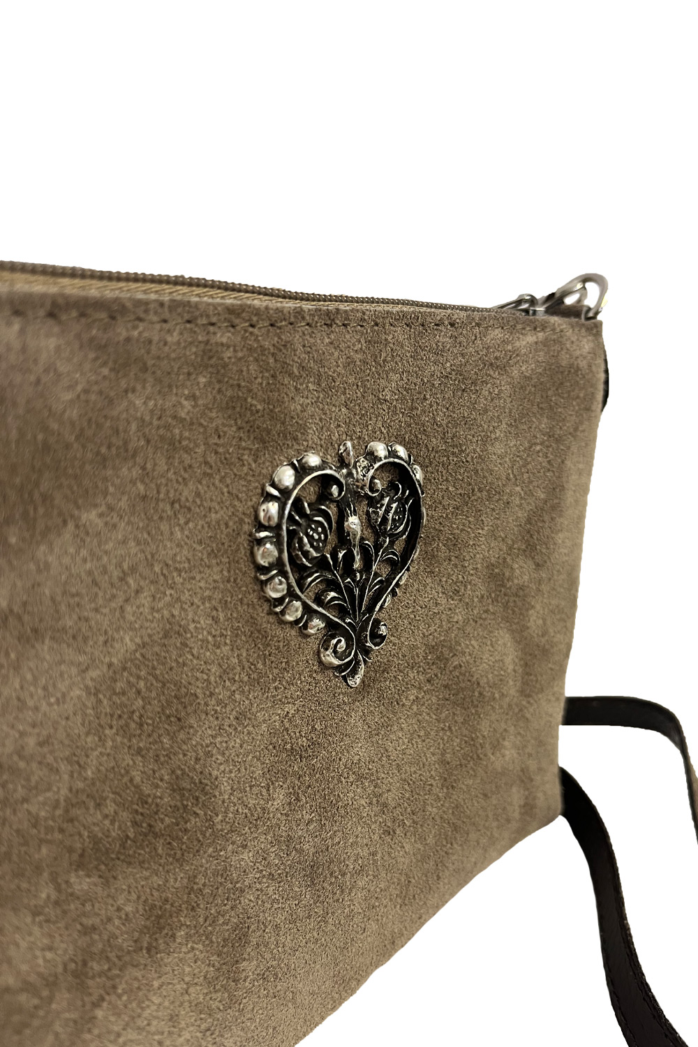 Dirndltasche Wildleder Herz