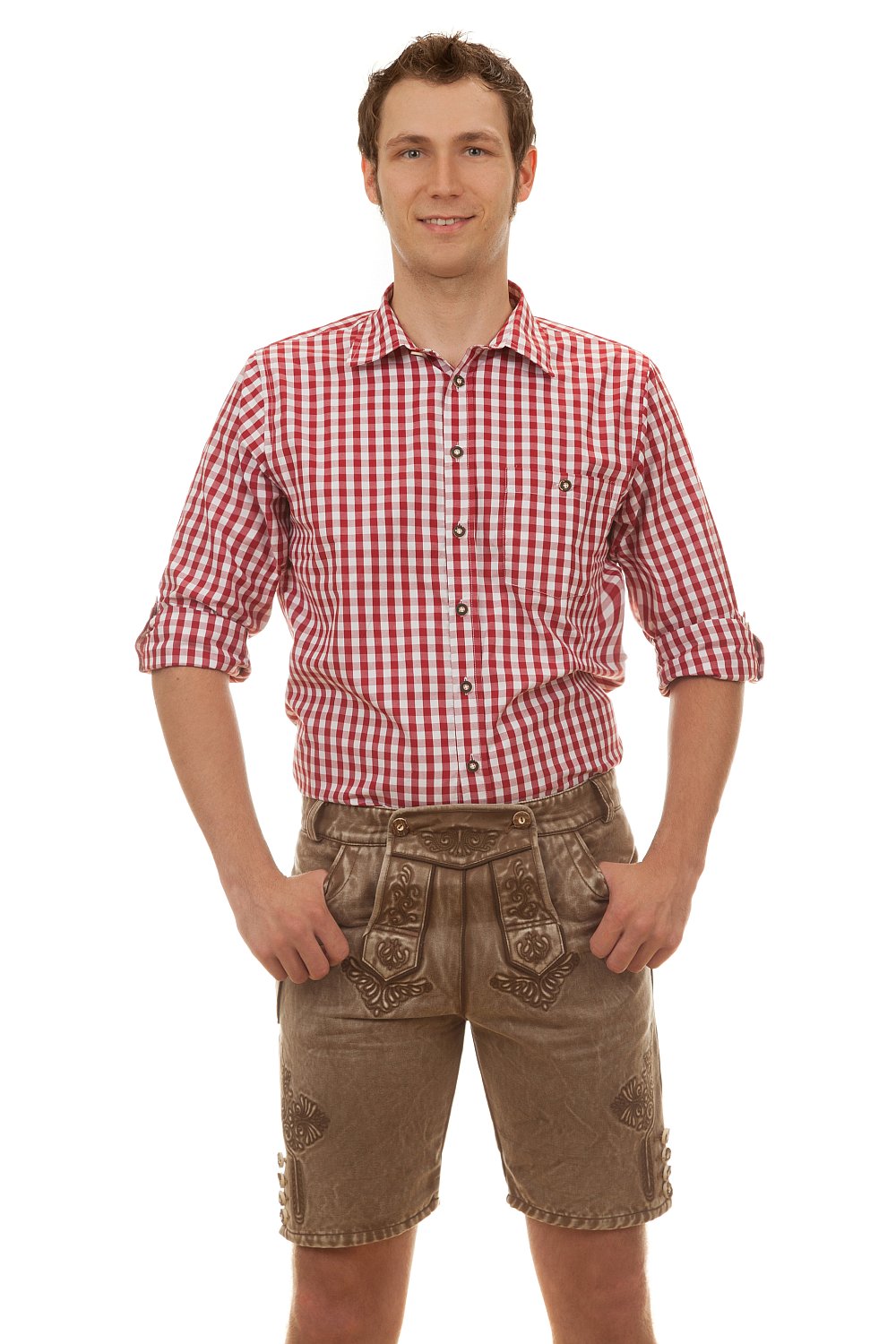 Trachtenhose Albert aus Baumwolle