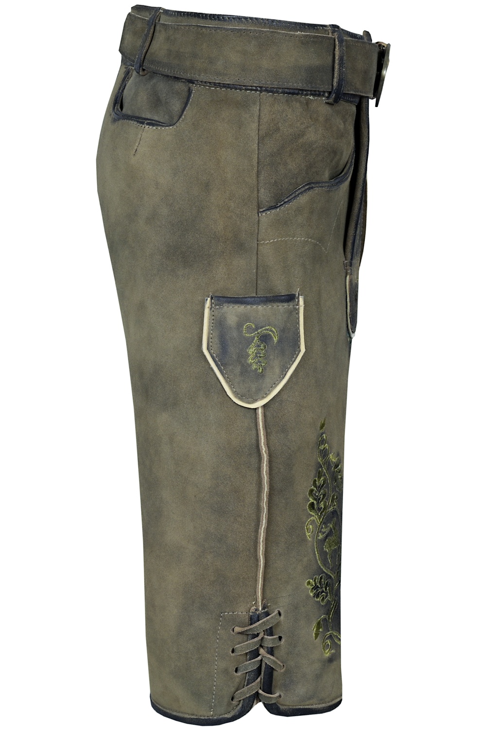 Kurze Wildbock Lederhose Sepp
