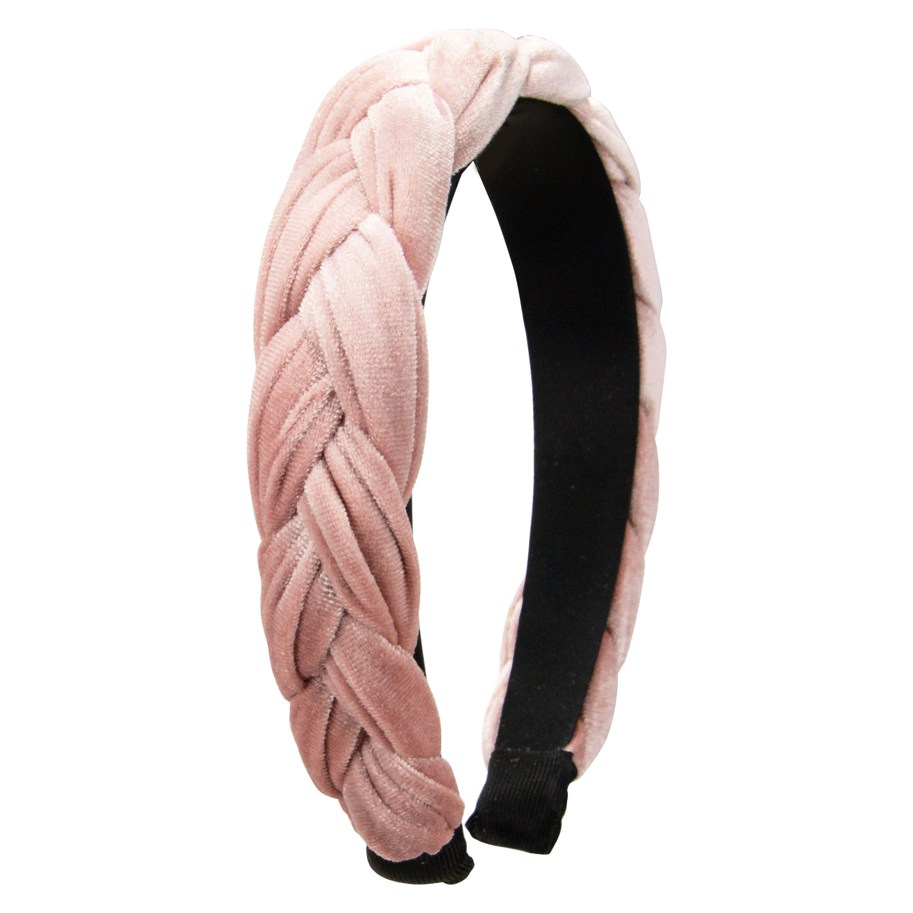 Trachten Samt Haarreif rosa