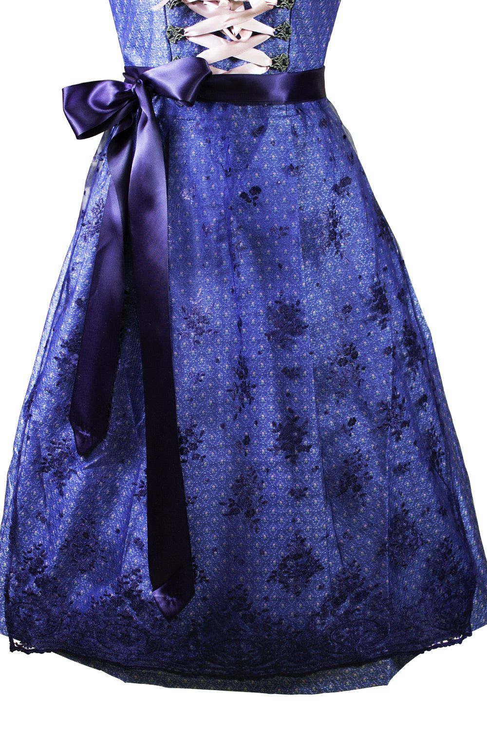 Dirndl Schürze Damen Trachtenschürze - Pflegeleichte Polyester Schürze Für Oktoberfest & Trachtenfeste